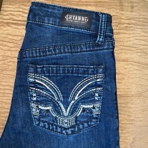 Flare jeans. Worn once in very good condition.